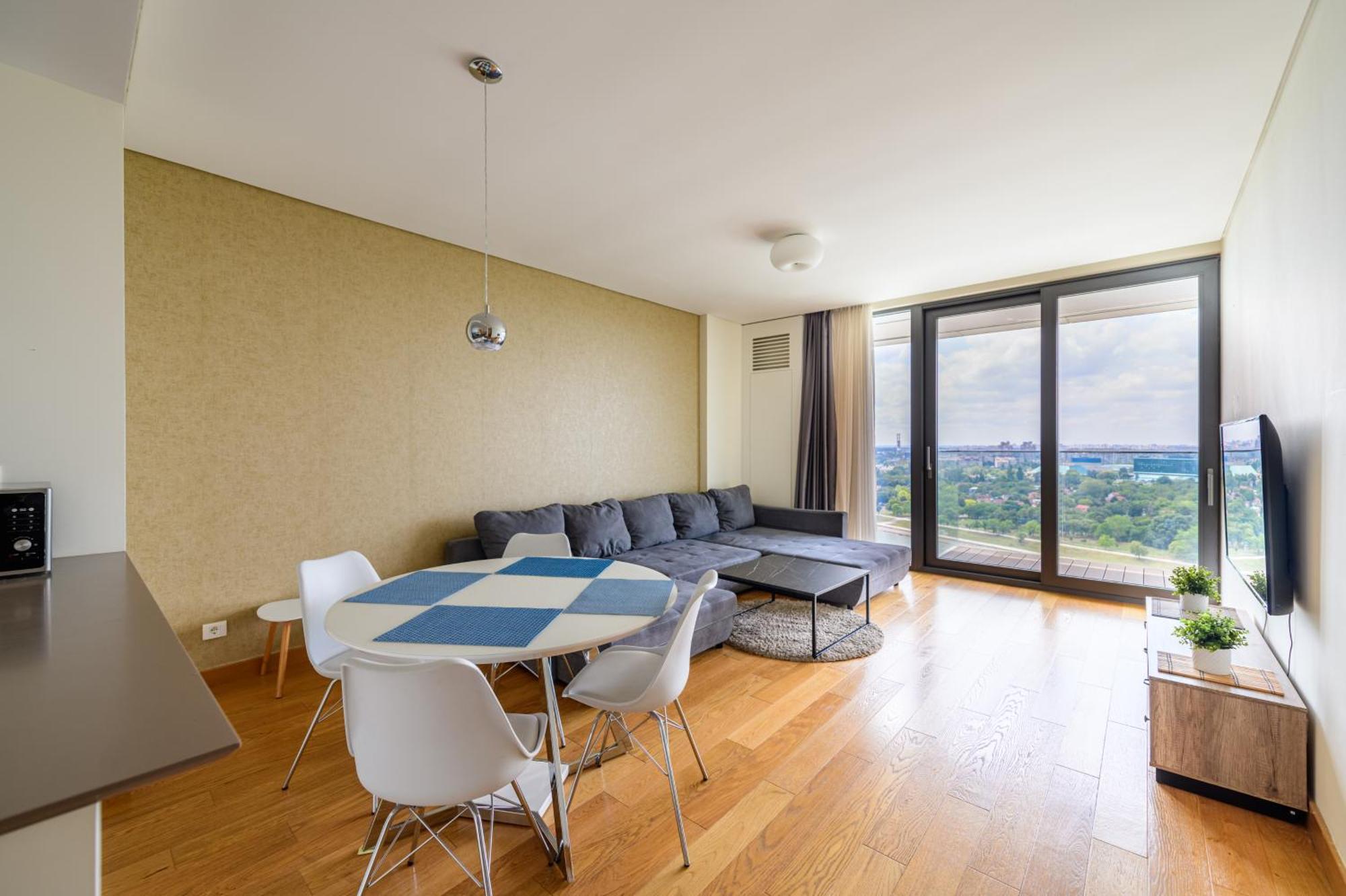 BW Residences Penthouse 2Bdr With Pool&Gym Белград Экстерьер фото